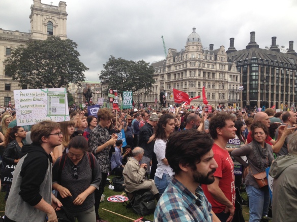 #EndAusterityNow Demo in London